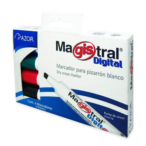 Kit de Marcadores Azor Magistral Clásico Magispack 12 piezas