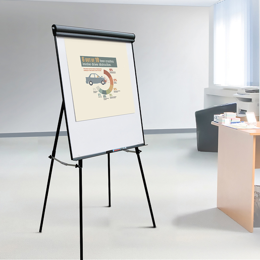 Rotafolio Alfra Everest Innova 90 x 70 cm Cuatripié Blanco | Office ...