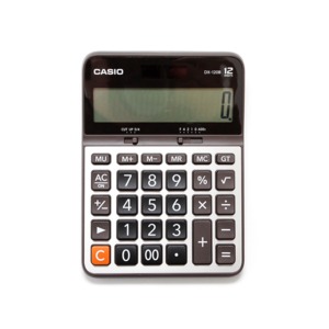 Calculadora Básica Spectra DX-120B / 12 dígitos / Gris