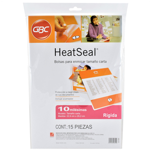 MICA TERMICA CARTA GBC (15 PZS., 10 MIL) MICA TERMICA CARTA GBC (15 PZS., 10 MIL)