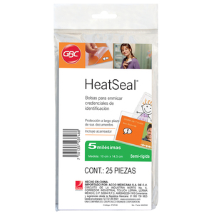 MICA TERMICA A6 GBC (25 PZS., 5 MIL) MICA TERMICA A6 GBC (25 PZS., 5 MIL)