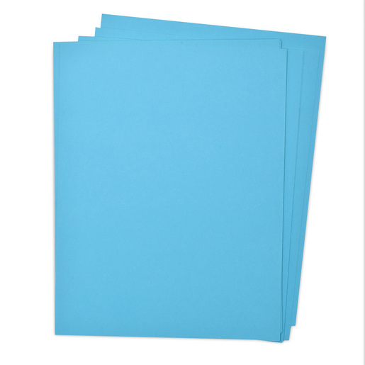 Cartulina de Colores Royal Cast / 1 pieza / Carta / Azul cielo / 170 gr