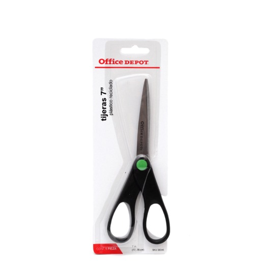 Tijeras de Corte Recto Red Top 17.7 cm Acero Inoxidable Negro