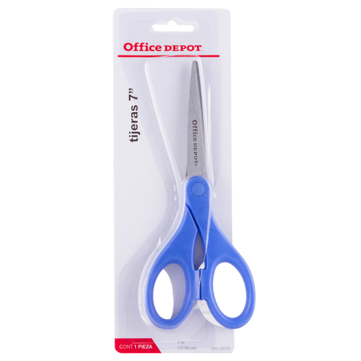 Tijeras de Corte Recto Red Top 17.7 cm Acero Inoxidable Azul