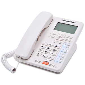 TELEFONO ALAMBRICO MODERNPHONE TC-6400 (BLANCO) TELEFONO ALAMBRICO MODERNPHONE TC-6400 (BLANCO)