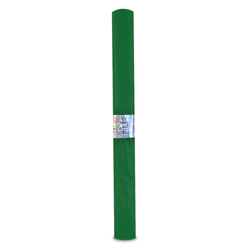 Papel Crepé Paper and Co. / Verde oscuro / 2 pliegos / 50 x 1.90 cm