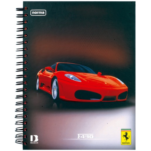 Cuaderno Profesional Norma Ferrari Cuadro Grande 160 hojas