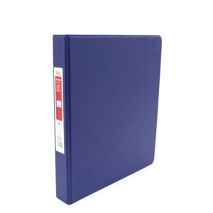 Carpeta Carta con Arillo en O de 1 pulgada Office Depot / 200 Hojas / Azul Carpeta Carta con Arillo en O de 1 pulgada Office Depot / 200 Hojas / Azul