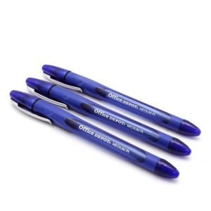 Plumas de Gel Retráctiles Borrables Pilot Pen Frixion Ball Clicker Punto  fino Tinta azul 2 piezas | Office Depot Mexico