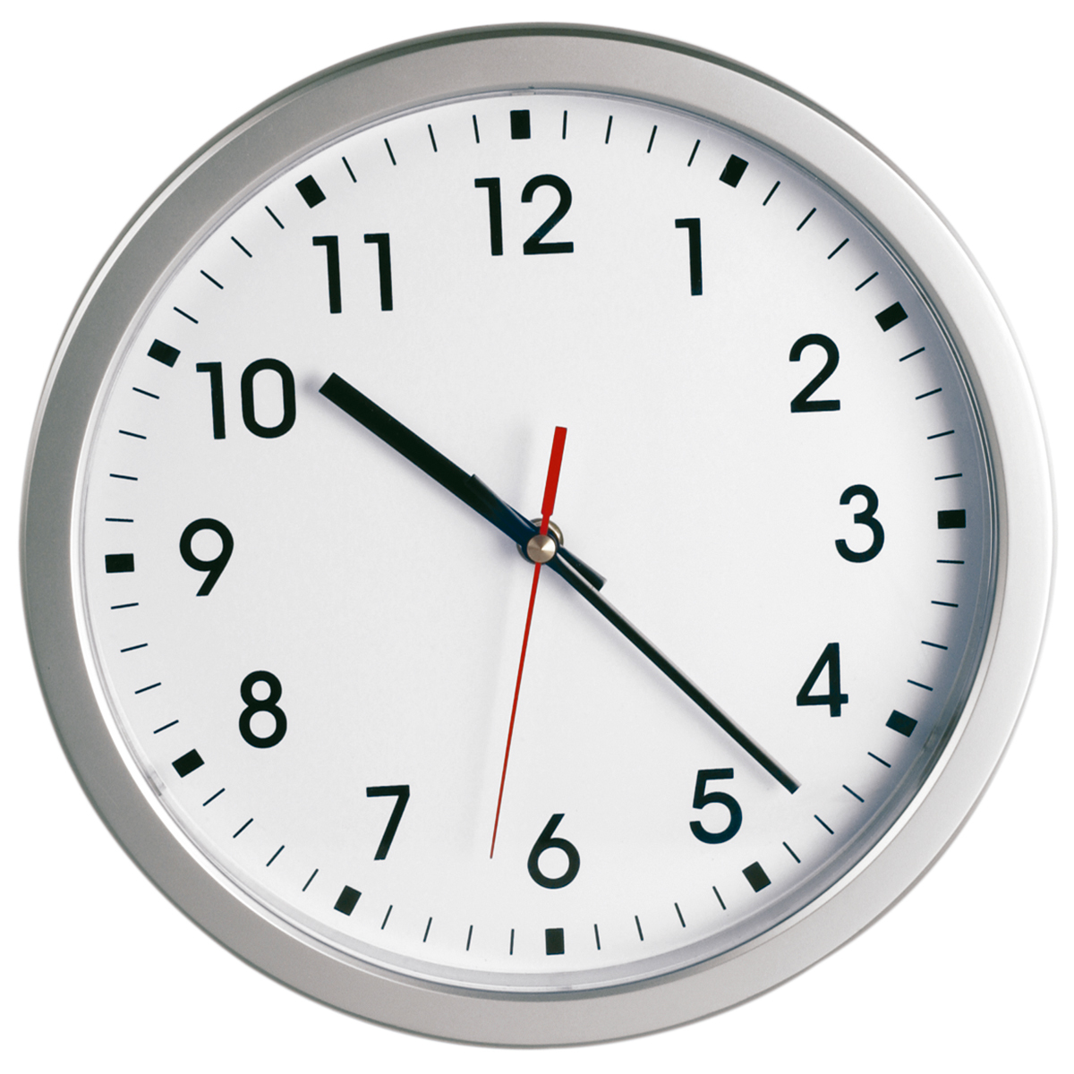 Reloj de Pared Fragments LFYD9657G Plata | Office Depot Mexico