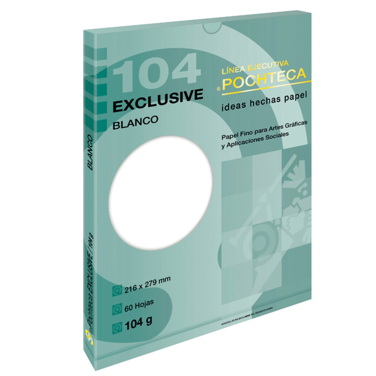 Papel Texturizado Pochteca Exclusive 60 hojas Carta Blanco 104 gr | Office  Depot Mexico