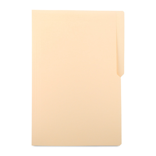 Folders Oficio con Media Ceja Office Depot / Manila / 25 piezas