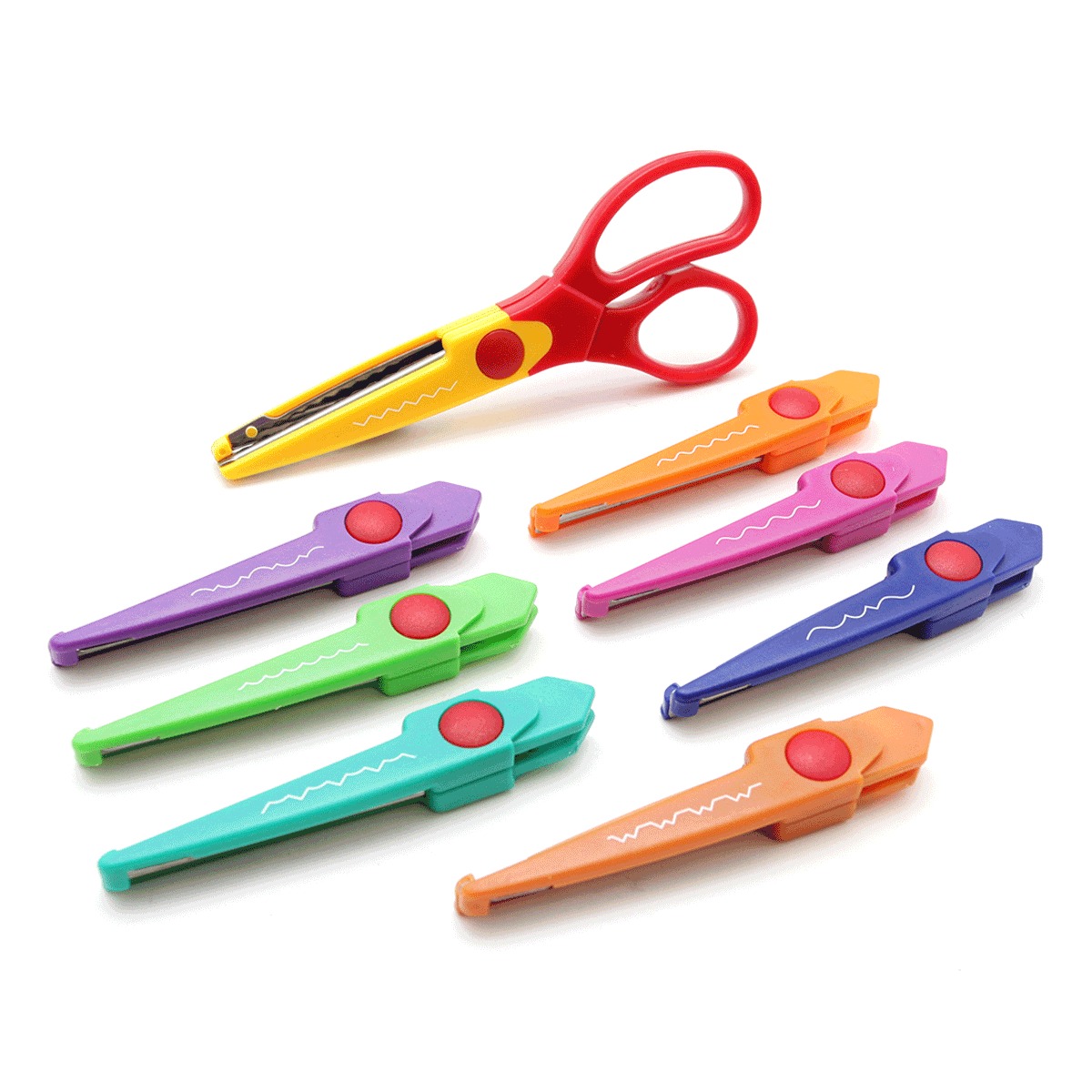 Tijeras Creativas con Cuchillas Intercambiables Office Depot 12 cm 8  cuchillas | Office Depot Mexico