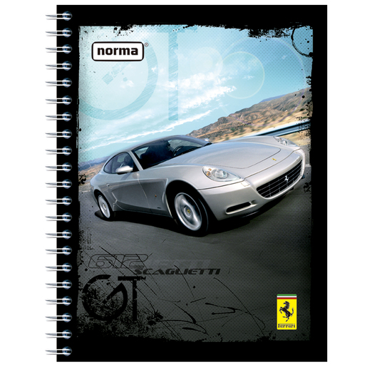 Cuaderno Forma Francesa Norma Ferrari Cuadro Grande 100 hojas