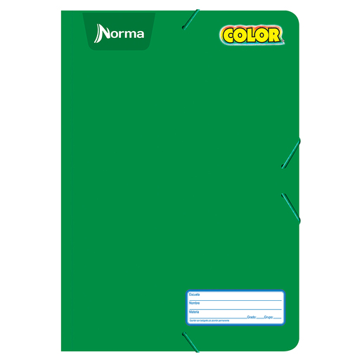 Folder Carta de Plástico Norma Color / Colores surtidos