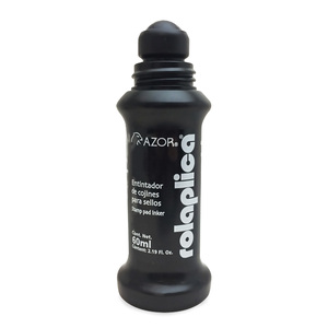 TINTA PARA SELLOS AZOR ROLAPLICA (NEGRO  60 ML)