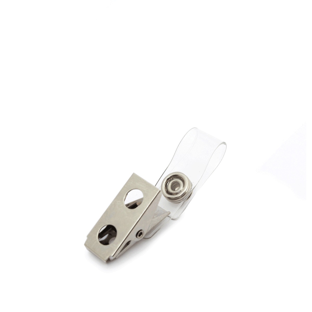 Pinza para Gafete Office Depot Plata 12 piezas