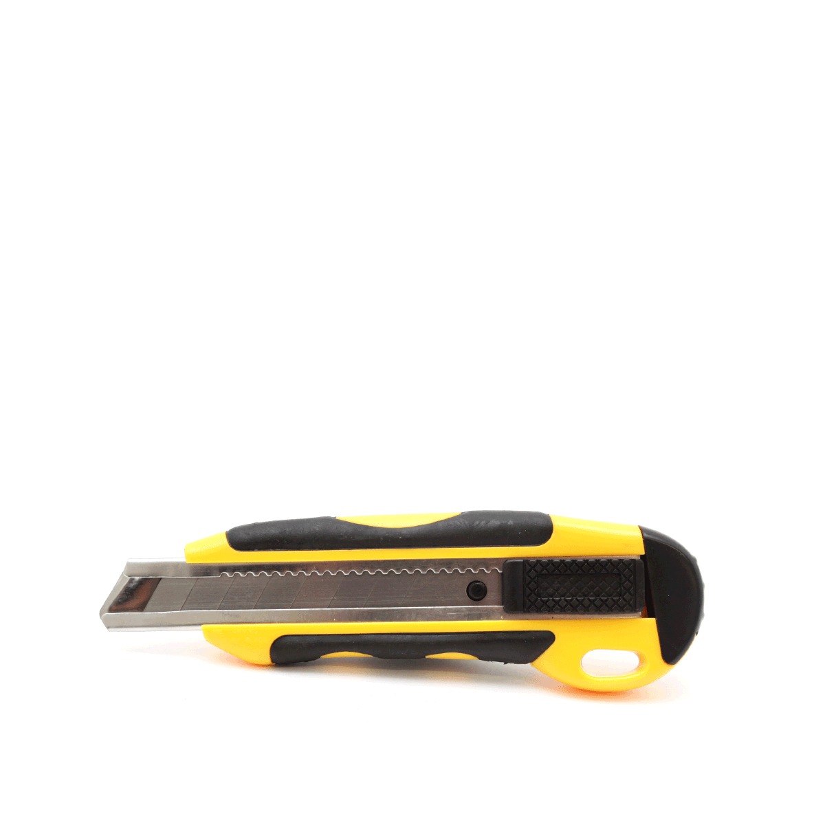 Cutter Ergonómico con Navaja Retráctil de 18 mm Office Depot / Plástico / Amarillo