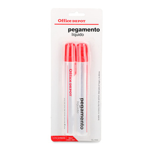 Pegamento Líquido Office Depot / Transparente / 2 piezas de 50 ml c/u Pegamento Líquido Office Depot / Transparente / 2 piezas de 50 ml c/u