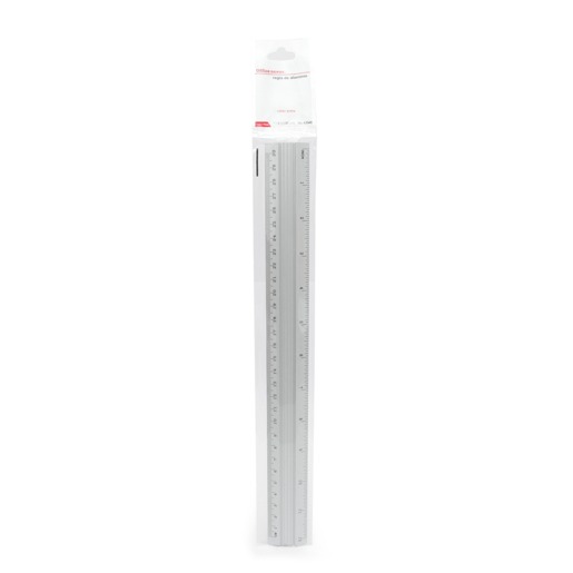 Regla Office Depot 30 cm Aluminio