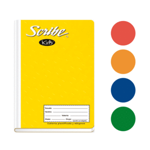 Cuaderno Forma Francesa Scribe Kids 2342 / Cuadro chico / 100 hojas / Cosido Cuaderno Forma Francesa Scribe Kids 2342 / Cuadro chico / 100 hojas / Cosido