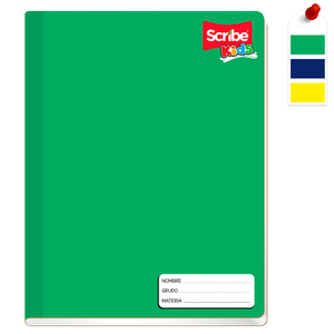 Cuaderno Forma Francesa Scribe Kids 2343 / Cuadro grande / 100 hojas / Cosido Cuaderno Forma Francesa Scribe Kids 2343 / Cuadro grande / 100 hojas / Cosido