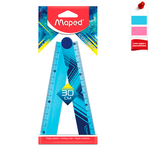 REGLA MAPED TATOO OPEN UP (AZUL, 30 CM) REGLA MAPED TATOO OPEN UP (AZUL, 30 CM)