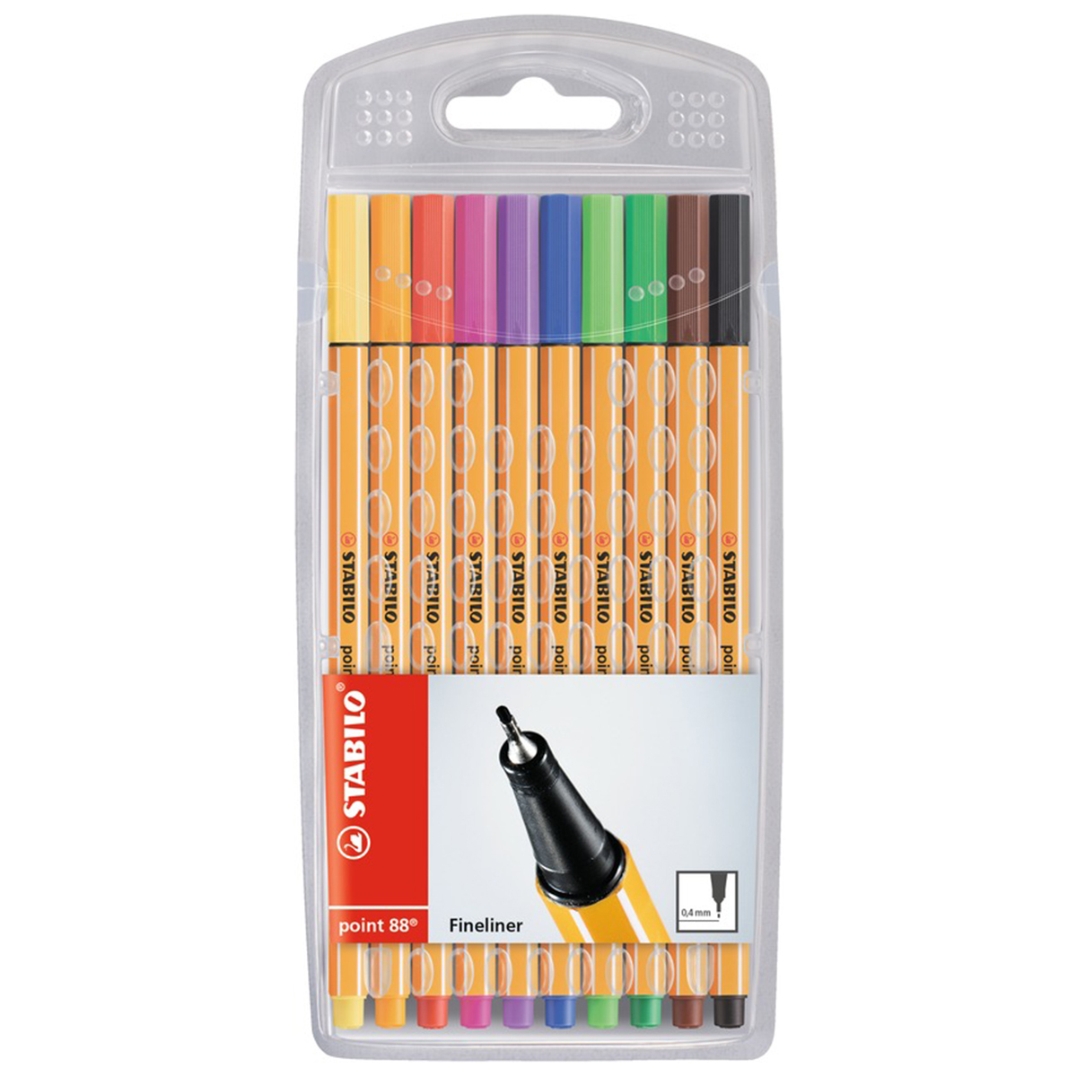 ROTULADORES STABILO POINT 88 (10 PZS.) | Office Depot Mexico