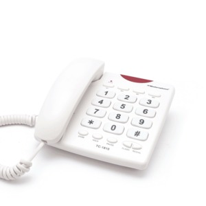 TELEFONO ALAMBRICO MODERNPHONE TC-1810 (BLANCO) TELEFONO ALAMBRICO MODERNPHONE TC-1810 (BLANCO)