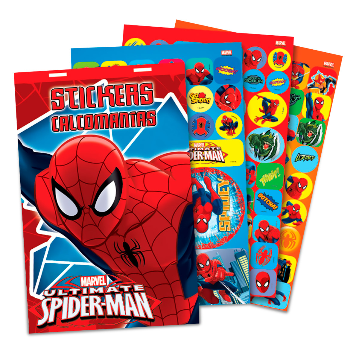 Lot de 600 Stickers Spiderman Web