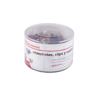 CHINCHETAS OFFICE DEPOT SURTIDO (330 PZS.,COLORES) CHINCHETAS OFFICE DEPOT SURTIDO (330 PZS.,COLORES)