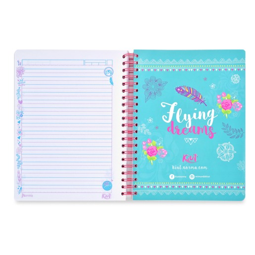 Cuaderno Profesional Norma Kiut Enjoy Raya 160 hojas