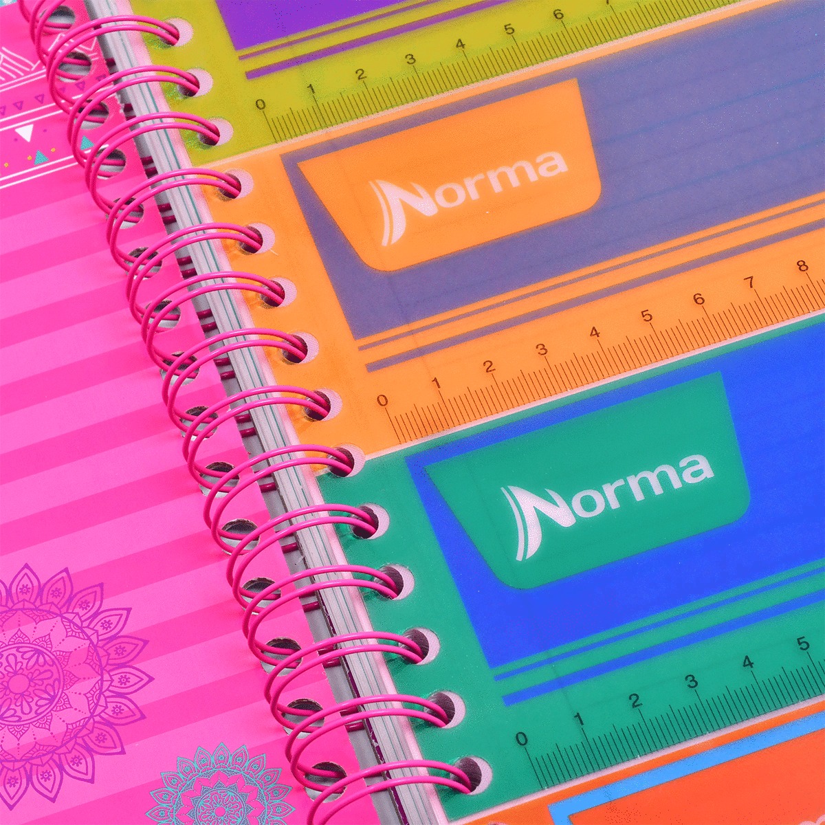 Cuaderno Profesional Norma Kiut Flowers Raya 160 hojas | Office Depot Mexico