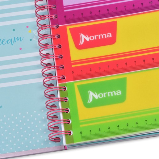 Cuaderno Profesional Norma Kiut Ice Cream Cuadro Grande 160 hojas