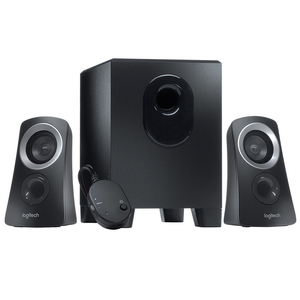 Bocinas para computadora Logitech Z313 / 3.5 mm / Subwoofer 2.1 / Laptop / PC / Mac / iOS / Android / TV / Negro Bocinas para computadora Logitech Z313 / 3.5 mm / Subwoofer 2.1 / Laptop / PC / Mac / iOS / Android / TV / Negro