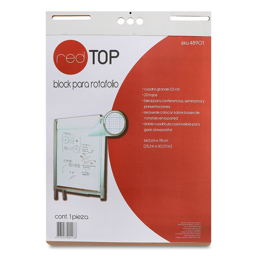 Block para Rotafolio Office Depot Cuadro 25 hojas | Office Depot Mexico