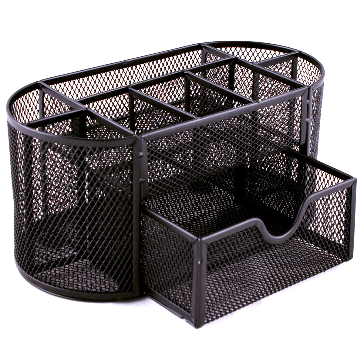 Organizador Ovalado para Escritorio Office Depot Mesh Pro Negro
