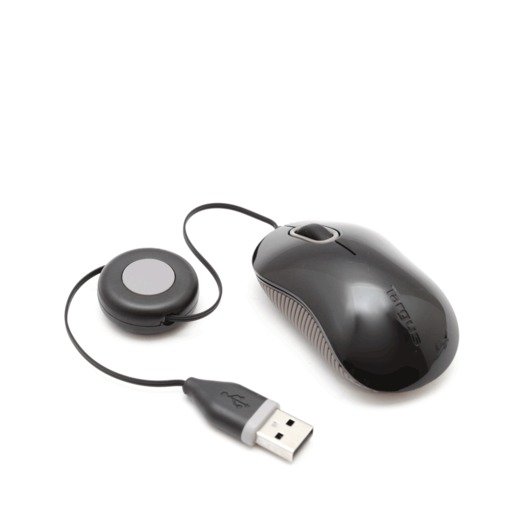 MOUSE ALAMBRICO TARGUS MINI (NEGRO, USB)