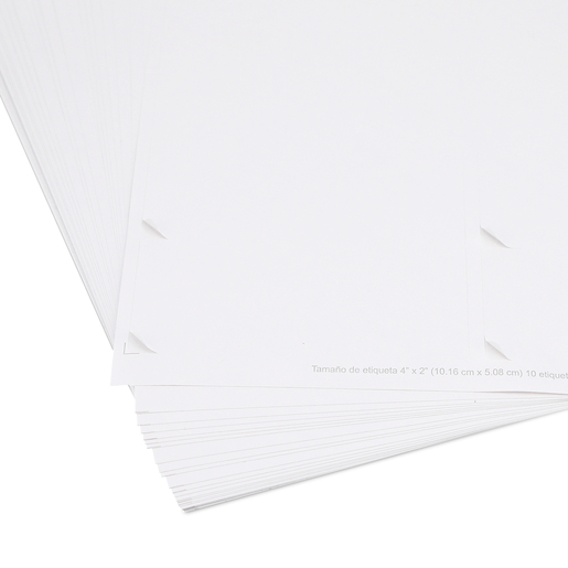 Etiquetas Adhesivas para Impresión Office Depot / 10.16 x 5.08 cm / Blanco / 250 etiquetas