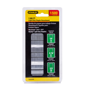 GRAPAS STANLEY SURTIDAS CON 3 MEDIDAS GRAPAS STANLEY SURTIDAS CON 3 MEDIDAS