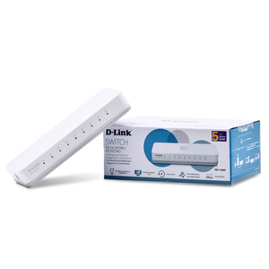 SWITCH D-LINK DES-1008C (BLANCO, 8 PUERTOS) SWITCH D-LINK DES-1008C (BLANCO, 8 PUERTOS)
