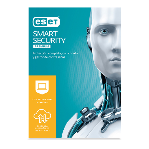 Antivirus ESET Smart Security Premium Descargable / Licencia 2 años / 9  dispositivos / PC / Laptop
