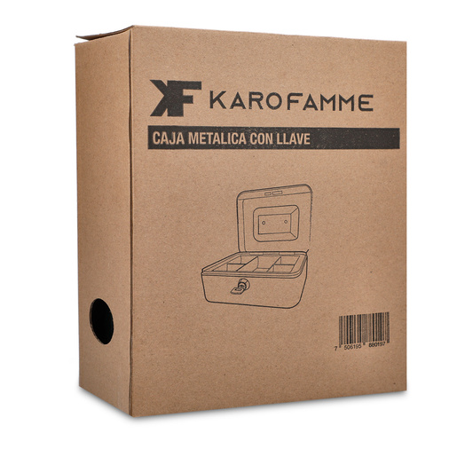 Caja de Seguridad para Dinero Mediana Negro