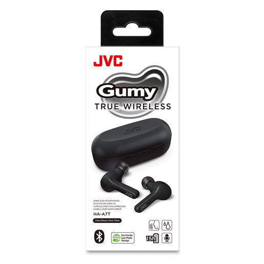 Audífonos Inalámbricos JVC Gumy True Wireless Negro
