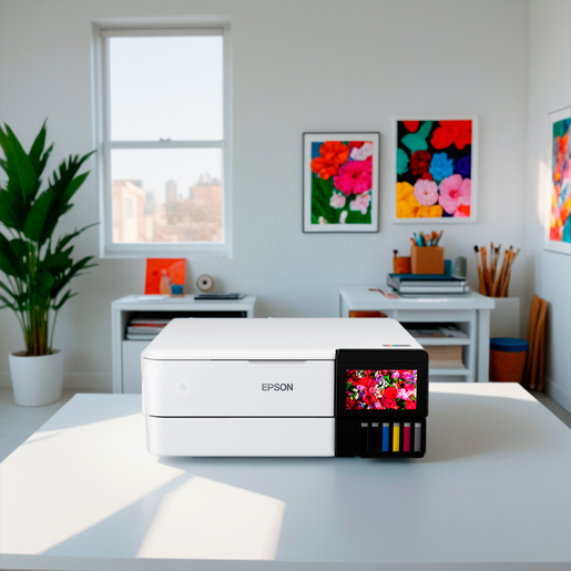 Impresora Multifuncional Inyección de Tinta Epson EcoTank Fotográfica L8160 Color Wi-Fi