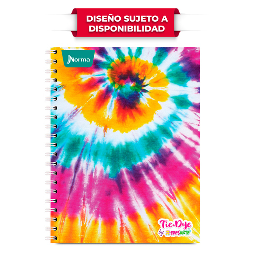 Cuaderno Profesional Norma XpresArte Tie Dye Raya 100 hojas