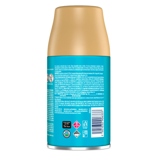 Repuesto de Aromatizante Automático Glade Paraíso Azul 175 gr