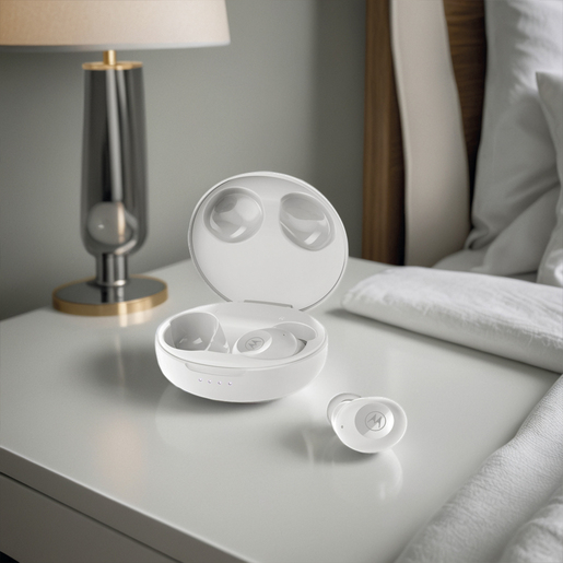 Audífonos Inalámbricos Motorola Moto Buds 150 Blancos