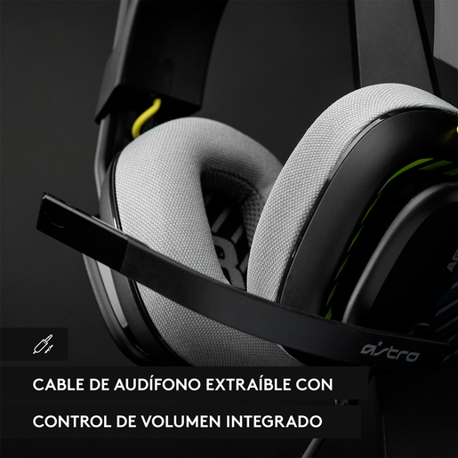 Audífonos Gamer Alámbricos Astro A10 2da Generación Xbox Negro