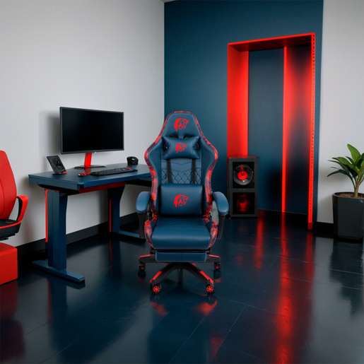 Silla Gamer 4Tune Electric Blue Nylon Azul
